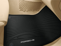 Rubber Floor Mats. Porsche 970 Panamera - LHD Cars